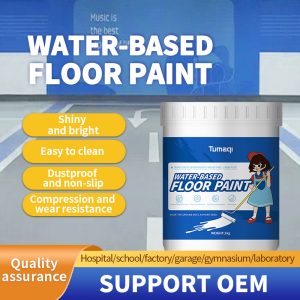 2 Water-Based Floor Paint Solution for Indoor & Outdoor Use