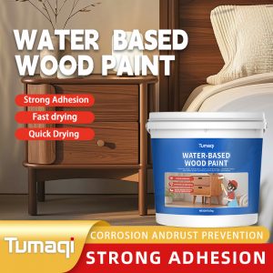 Water Based Wood Paint - Eco-Friendly, Fast Drying for Furniture & DIY