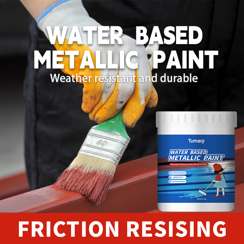 Water Based Metallic Paint - Anti-Rust & Corrosion Converter Primer