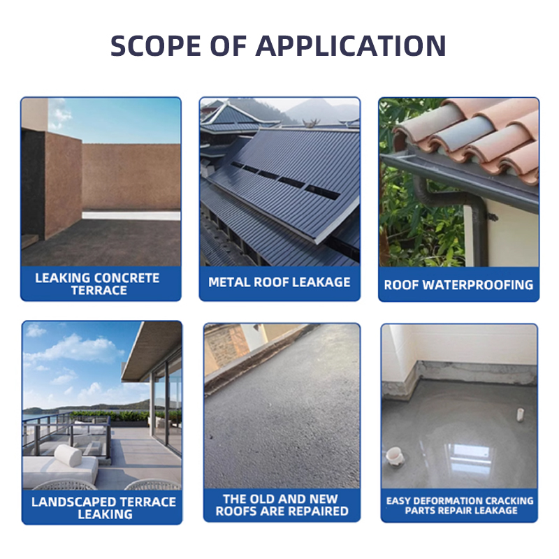 Waterborne Polyurethane Coating - Ready-to-Use, Flexible & Impermeable Roof Leak Repair Solution - Image 3