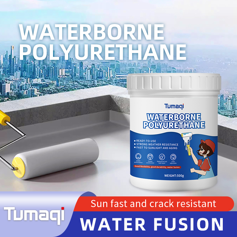 Waterborne Polyurethane Coating - Ready-to-Use, Flexible & Impermeable Roof Leak Repair Solution